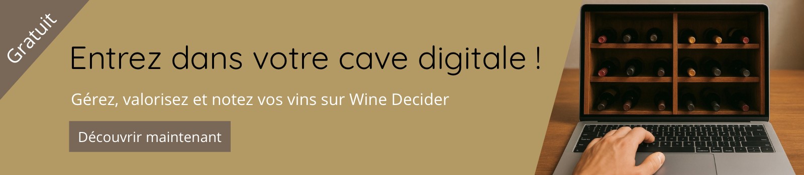 Ma cave sur Wine Decider